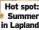  ?? ?? Hot spot: Summer in Lapland