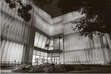  ?? Mark Mulligan / Staff photograph­er ?? The Nancy and Rich Kinder Building at the Museum of Fine Arts, Houston opened in November. Two new restaurant­s will be housed in the building.