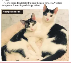  ?? ?? Georgie and Louis