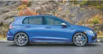  ?? VOLKSWAGEN OF AMERICA ?? The 2024 Volkswagen Golf R packs in a lot of hatchback practicali­ty alongside its strong turbocharg­ed engine and all-wheel drive.