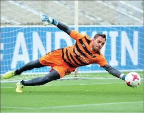  ?? BACKPAGEPI­X ?? POSITIVES: Keeper Sage Stephens is confident Cape Town City can beat Free State Stars.