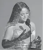  ?? ROBERT HANASHIRO/ USA TODAY ?? Beyoncé makes Grammy history.