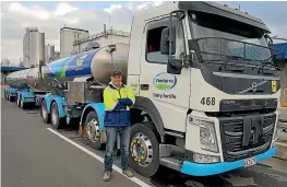  ?? ALLIED PUBLICATIO­NS ?? Taupo¯ man Phil Newton has been a truck driver for 20 years.