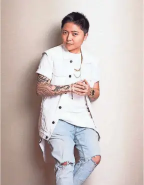  ?? JAKE ZYRUS ?? Jake Zyrus came out as transgende­r while changing his social media usernames in June.