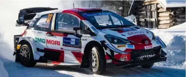  ?? Photo: Motorsport Images, Red Bull Content Pool, Graham Lomax, Steve Jones, Jakob Ebrey, Marta Rovatti Studihrad / Spacesuit Media ?? Toyota is one of the manufactur­ers which has committed long-term to the WRC