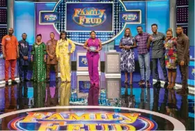  ?? ?? Host of Family Feud Nigeria, Bisola Aiyeola (m)