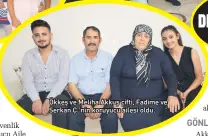  ??  ?? Ökkeş ve Meliha Akkuş çifti, Fadime ve Serkan Ç.’nin koruyucu ailesi oldu. belirten Akkuş, “Bize ilk ‘baba’, ‘anne’ deyişini unutamam. O an eridim, bittim. O kadar alıştım ki onlara, biri bile yanımızda olmasa aklım kalıyor” dedi.