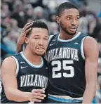  ?? JESSICA HILL THE ASSOCIATED PRESS ?? Villanova’s Jalen Brunson, left, and Mikal Bridges lead the best offence at the NCAA Tournament. Villanova is the tourney favourite.