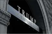  ?? ALEX BRANDON/AP 2016 ?? The Trump Hotel in the nation’s capital is part of the reason the suit was filed, two Democratic officials said.