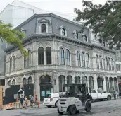  ?? PHOTO D’ARCHIVES, STEVENS LEBLANC ?? La façade du théâtre le Diamant, photograph­iée en août dernier.
