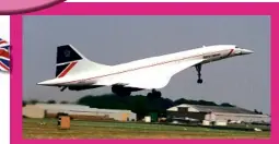  ??  ?? Concorde made its maiden flight this month in 1969