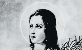  ??  ?? Imagen de santa María Goretti, canonizada en 1950