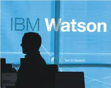  ?? Liz Hafalia / The Chronicle ?? Technician­s prepare IBM’s San Francisco center, where it will sell Watson technology to health, finance and retail customers.