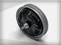  ??  ?? RIGHT: In-Hub Drive System delivers massive torque at the wheel