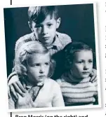  ??  ?? Bren Morris (on the right) and her brother and sister all caught chickenpox at the same time