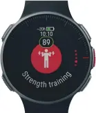  ??  ?? The Polar Vantage M running watch has 130 different profiles