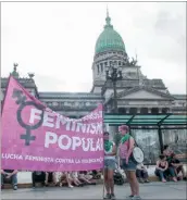  ?? JUAN FERRARI ?? DEBATE. El aborto, el martes al Congreso.