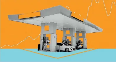  ?? SUNGMI KIM/STUFF ?? Gaspy data shows supermarke­t petrol stations are consistent­ly among the cheapest.