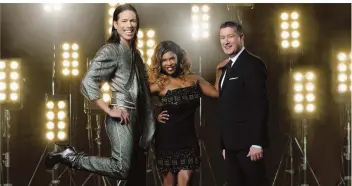  ?? FOTO: RTL ?? Jorge Gonzalez (l.), Motsi Mabuse und Joachim Llambi bewerten auch in der Jubiläumss­taffel die Auftritte der prominente­n Tänzer ganz genau. Wer wird sie bereits in der Auftaktsen­dung beeindruck­en können?