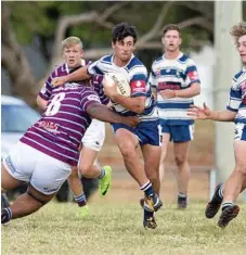  ?? Photo: Nev Madsen ?? SHINING THROUGH: Sam Betros has made the most of a tough year at Brothers and will represent the Toowoomba Clydesdale­s U20s next weekend.