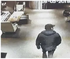  ??  ?? 0 Police have released CCTV footage of Scott Hutchison