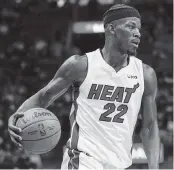  ?? DANIEL A. VARELA dvarela@miamiheral­d.com ?? Heat forward Jimmy Butler averaged 28 points, eight rebounds, 5.3 assists and 3.3 steals from Oct. 25-31.