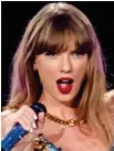  ?? ?? Superstar: Taylor Swift is worth $1.1billion