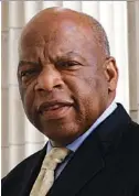  ?? AP FILE PHOTO/SUSAN WALSH ?? The late Rep. John Lewis