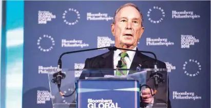  ??  ?? BLOOMBERG. Dijo que para febrero podría haber noticias, después de las elecciones de medio término de noviembre.