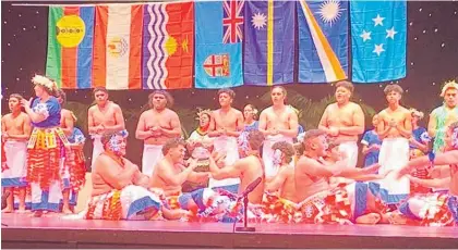  ?? Photos / Supplied ?? Horowhenua College at the Regional Pasifika Fusion.