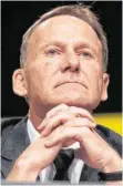  ?? FOTO: DPA ?? Befürchtet Insolvenze­n: BVB-Chef Hans-Joachim Watzke.