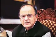  ??  ?? Over the past four years, Jaitley said, the central government’s tax-GDP ratio improved from 10 per cent to 11.5 per cent