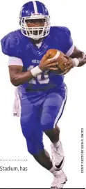  ??  ?? McCallie quarterbac­k DeAngelo Hardy, shown during the Best of Preps jamboree Aug. 10 at Finley Stadium, has nearly 1,800 yards of offense heading into tonight’s game against Baylor.