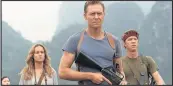  ??  ?? Tom Hiddleston heads the cast in Kong: Skull Island