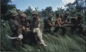  ?? Photograph: PBS ?? ‘War is where human beings reveal themselves most prominentl­y’ … an image from Ken Burns’s The Vietnam War. Next he tackles Country Music.