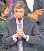  ?? Getty Images ?? KEEPING WATCH: Marv Albert, who retired recently after 55 years as a sportscast­er, has been bingeing TV shows in his retirement.