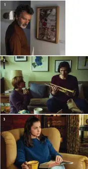  ??  ?? 1. Antonio Banderas en ‘Dolor y gloria’,
uno de los favoritos de la noche. 2. Scarlett Johansson y Adam Driver en ‘Historia de un matrimonio’. 3. Ana de Armas en ‘Puñales por la espalda’. 1 2 3