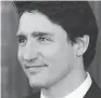  ??  ?? Justin Trudeau