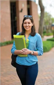  ?? Photo: Grace Yu ?? KEEN LEARNER: Madison Stahlhut discovered engineerin­g was the right fit for her when she combined maths with architectu­re.