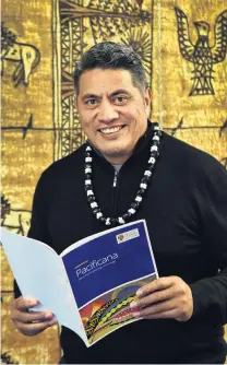  ?? PHOTO: PETER MCINTOSH ?? Pastoral care . . . University of Otago Pacific Islands Centre manager Tagiilima Feleti.