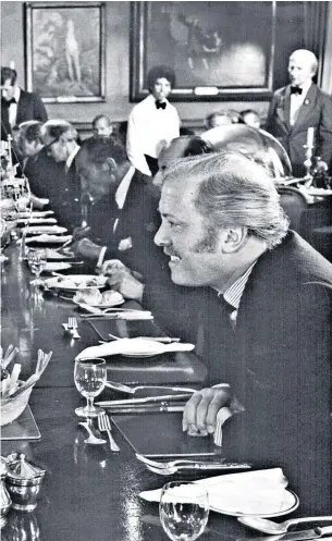  ?? ?? Just for men: John Wayne and Richard Attenborou­gh in the Garrick in a scene from the film Brannigan in 1975, main; the Garrick today, far left