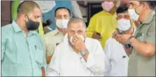  ??  ?? National Conference president Farooq Abdullah; Members of Parliament follow social distancing guidelines; Samajwadi Party leader Mulayam Singh Yadav and Union finance minister Nirmala Sitharaman in Parliament on the first day of the monsoon session on Monday.