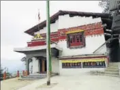  ?? HT/WWFINDIA ?? Lhagyala monastery declared 85 square km of the forest it owns along Bhutan’s yeti domain as a protected area.