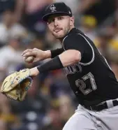  ??  ?? Shortstop Trevor Story has been linked to the A’s and White Sox.