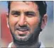  ??  ?? Cheteshwar Pujara