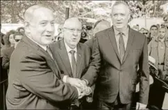  ?? AFP ?? Prime Minister of Israel, Benjamin Netanyahu, with other senior leaders of the country, September 2019