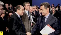  ??  ?? 3. Bernard Squarcini et Nicolas Sarkozy en 2009.