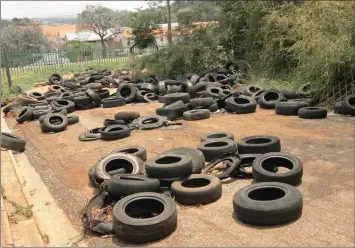  ?? PHOTO: SIMPHIWE MBOKAZI ?? PPC will source waste tyres from the Recycling and Economic Developmen­t Initiative of SA for use in its factories.