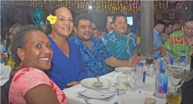  ?? .Photo: Nicolette Chambers ?? Delegates at the Fiji Sports Hall of Fame and Fiji Olympic Order ceremony at the South Sea Orchids, Nadi on March 15, 2019.