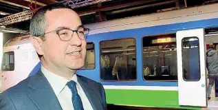  ??  ?? Matteo Colamussi, per dieci anni alla guida delle Ferrovie, non è stato riconferma­to